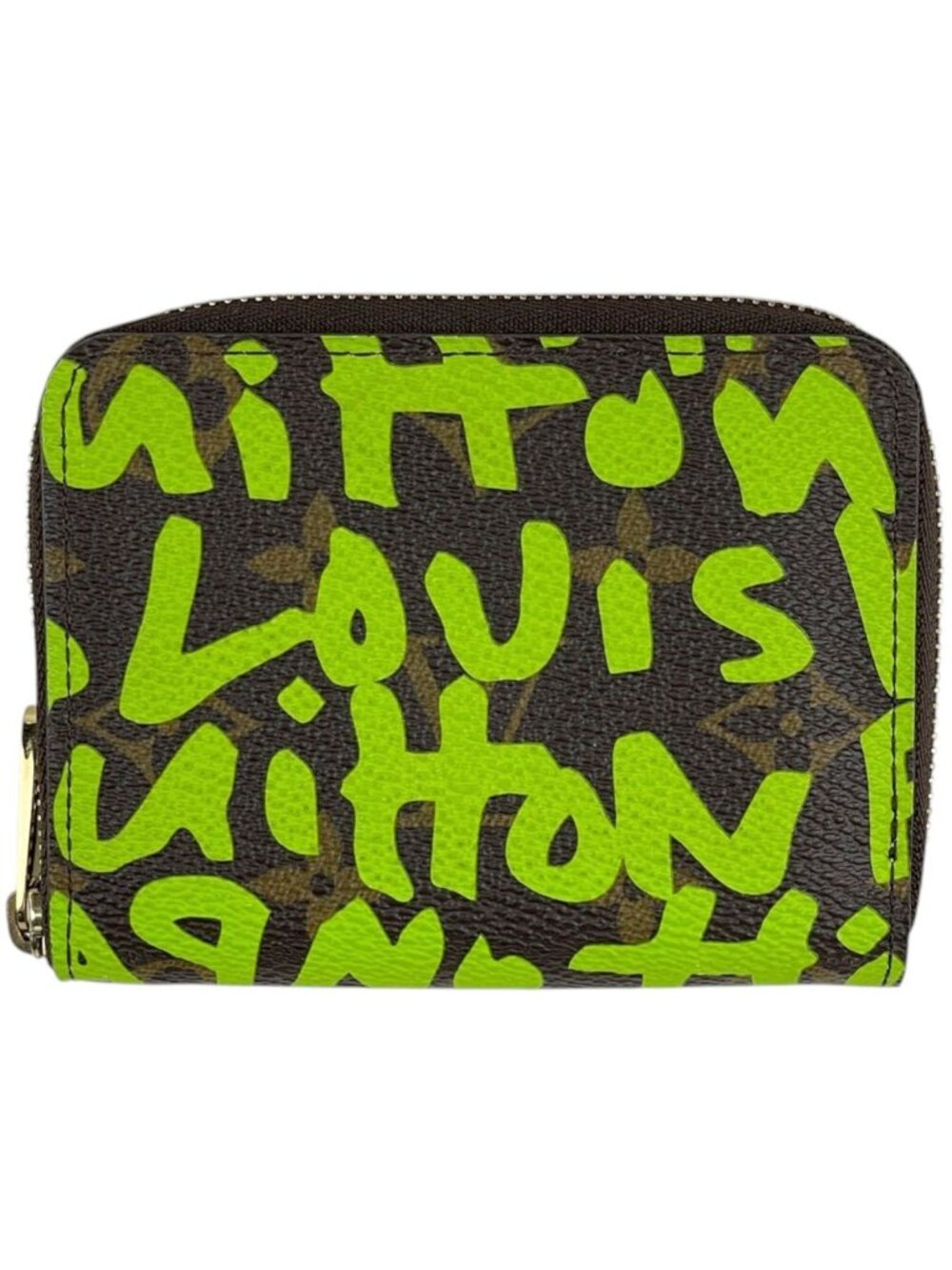 Louis Vuitton Zippy Coin Purse Monogram Graffiti Vert